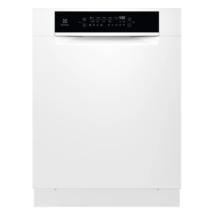 Valkoinen Electrolux Y2XU9200SW -astianpesukone luukku suljettuna.